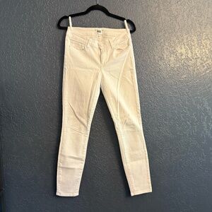 White Paige Verdugo Ankle Jeans